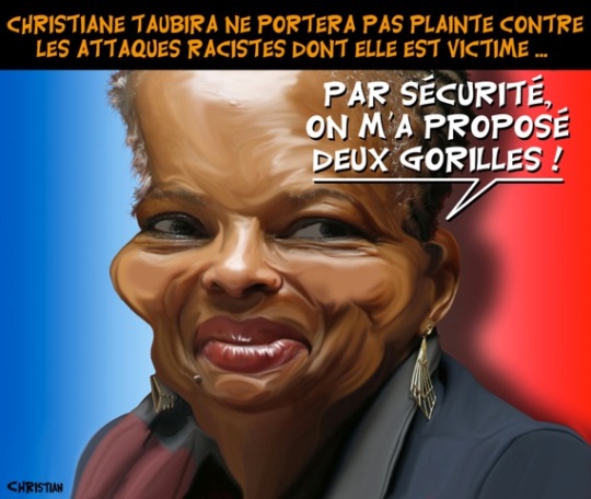 christiane-taubira--gorille