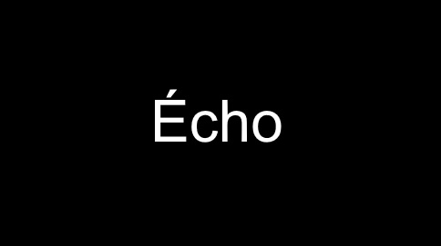 echo