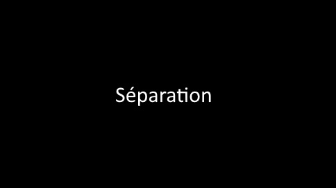 separation